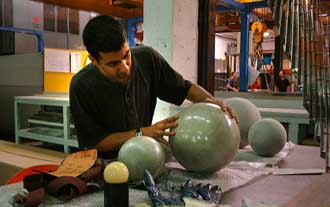 artist at work