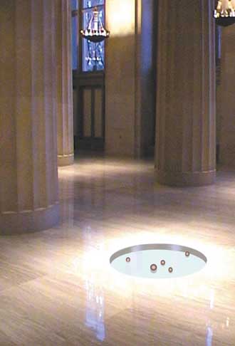 public kinetic interactive sculpture