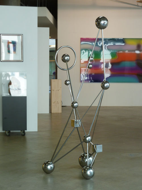 abstract art stainless steel sculpture